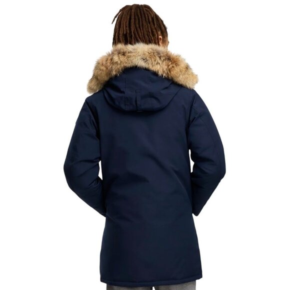 Canada Goose Langford Parka Heritage 2062M Navy Jacket Coat Men's Large New WOT - Picture 9 of 16